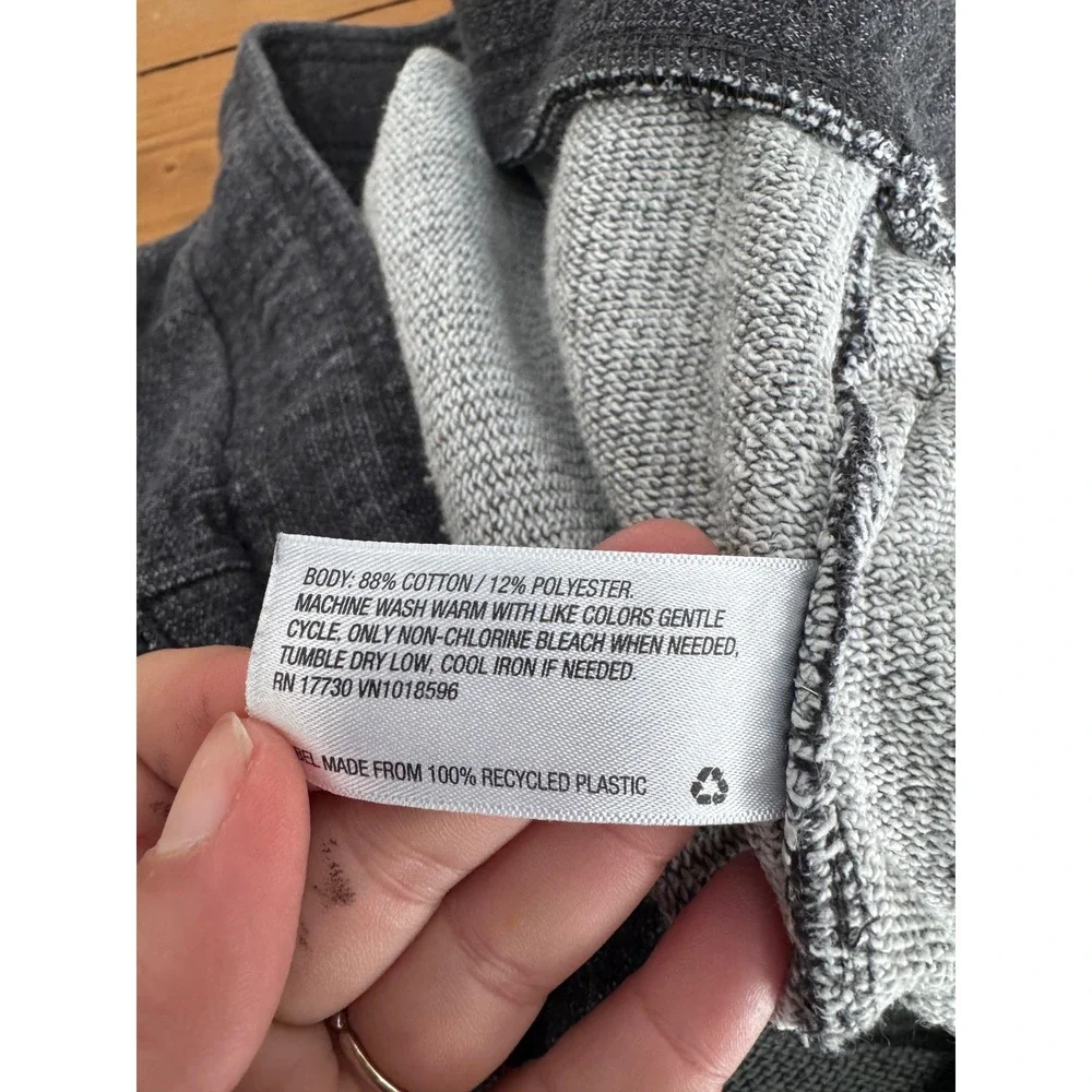 Goodfellow & Co Men Lounge Short Gray Size Large Cotton Blend Drawstring Pockets